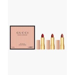MSRP $58 - Gucci Mini Velvet Matte Lipstick 3-Piece Festive Gift Set
